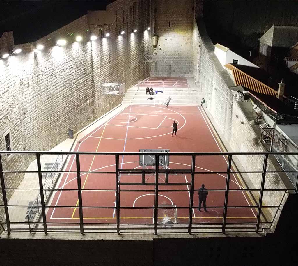 Terrain de basket-ball – Dubrovnik
