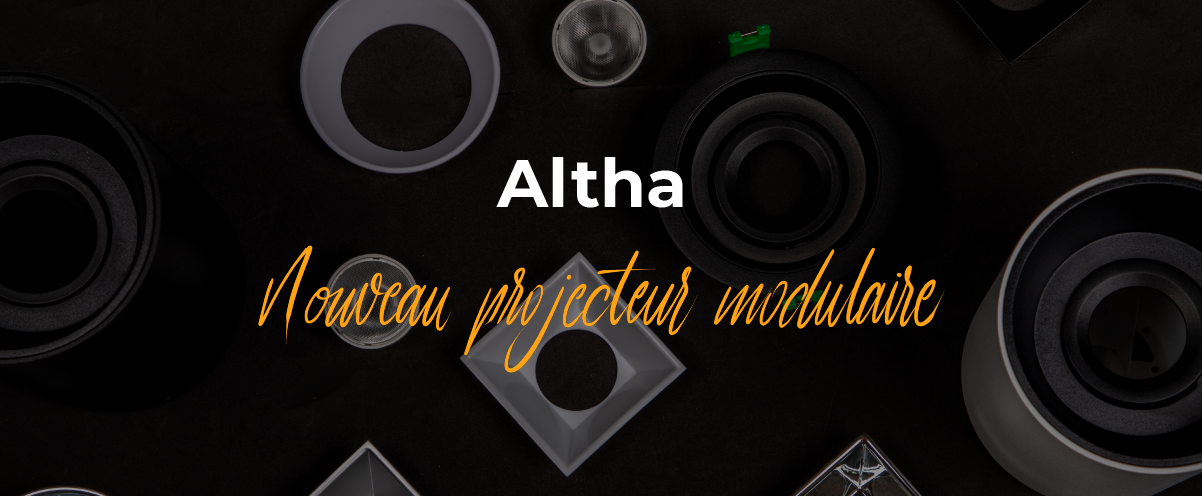 Altha, nouveau projecteur modulaire pour vos projets d’intérieur