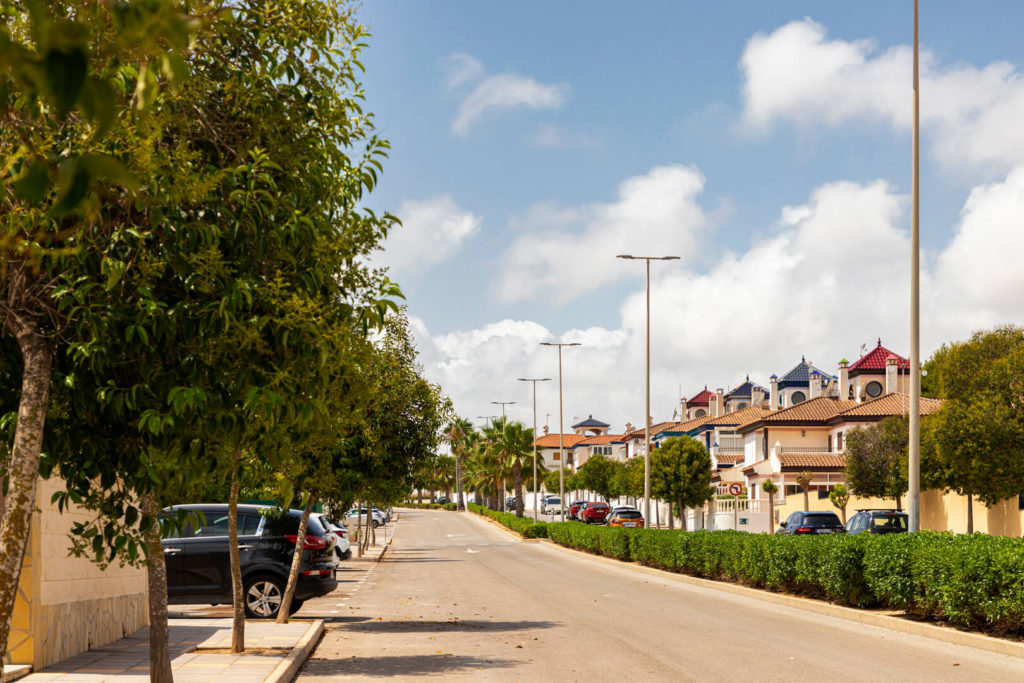 Iluminação de estradas Urbanización Río Seco (Murcia)