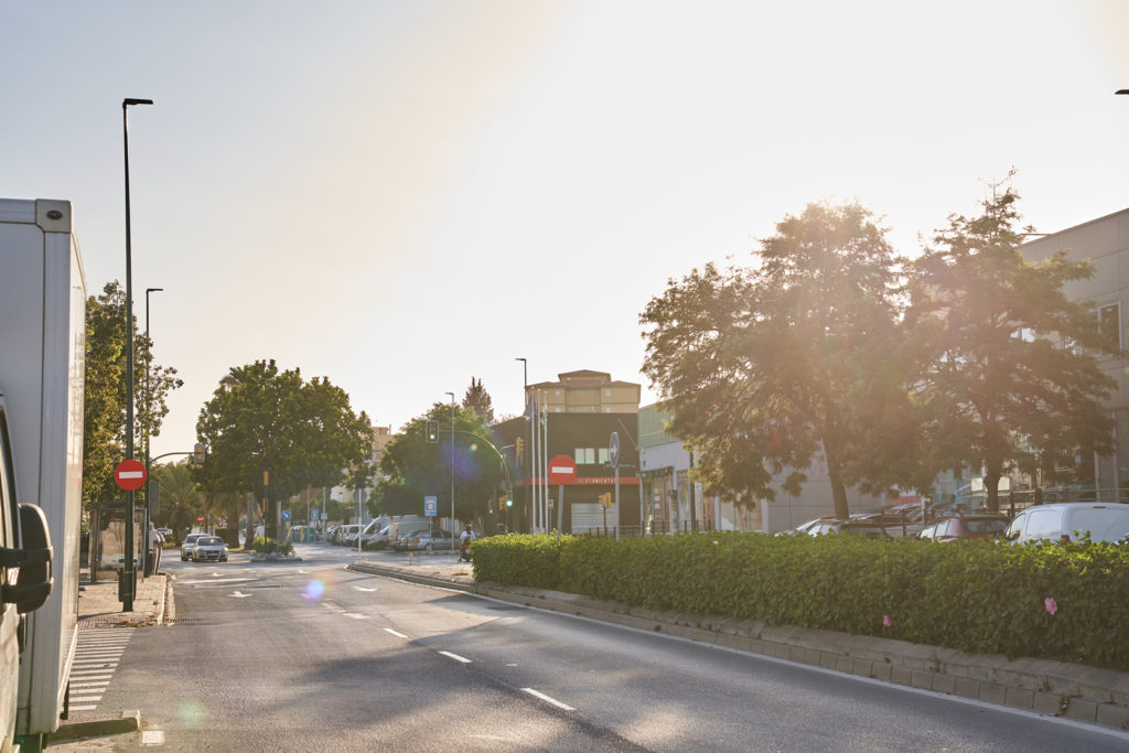 Iluminación vial con regulación eficiente en Cruz del Humilladero – Málaga