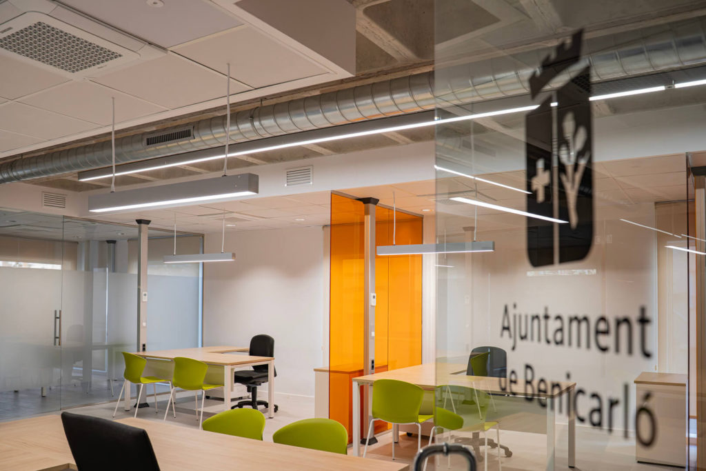 Proyecto de iluminación interior con sistema DALI – Benicarló (Valencia)